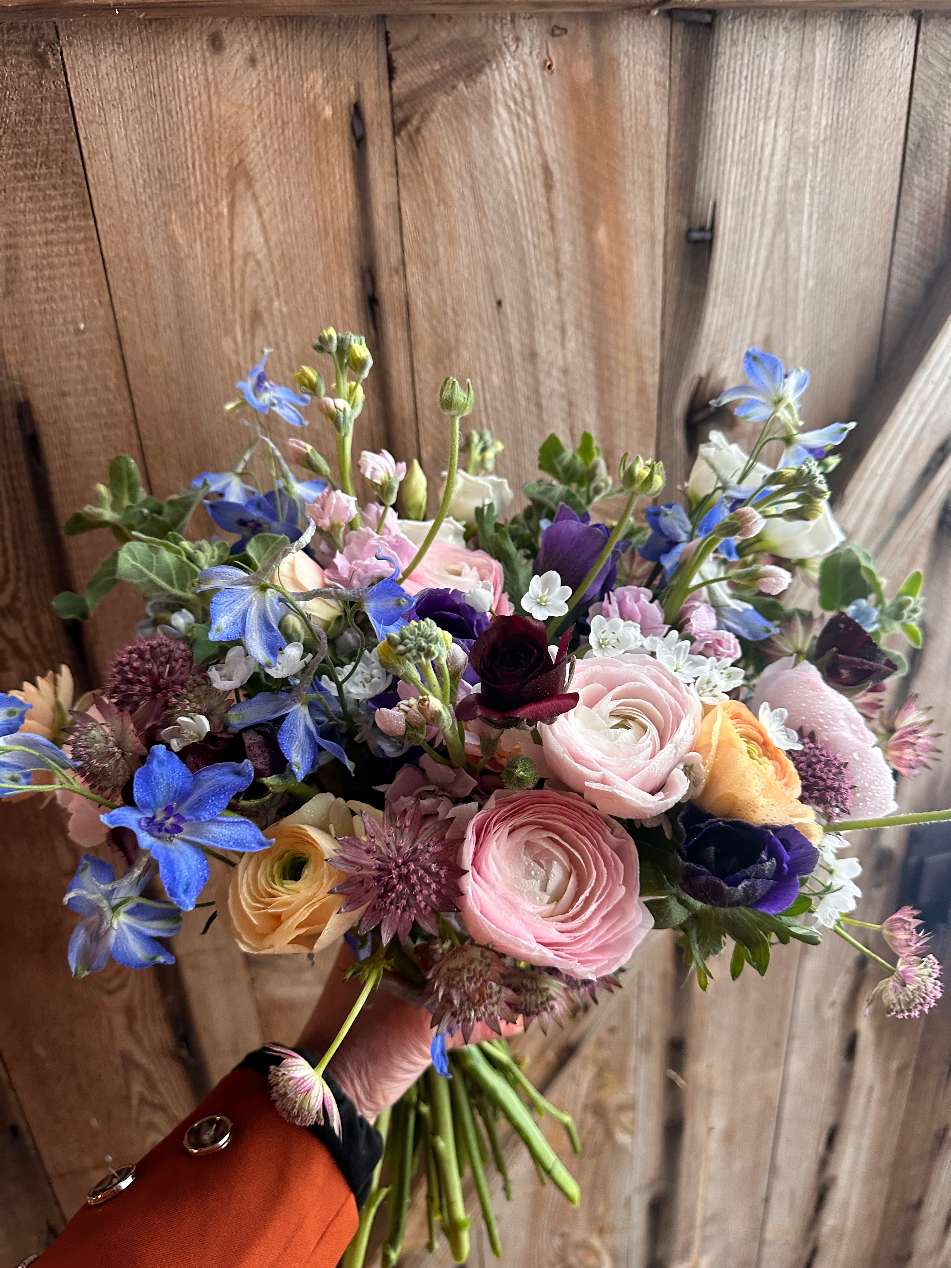 Bröllopsblommor corsage