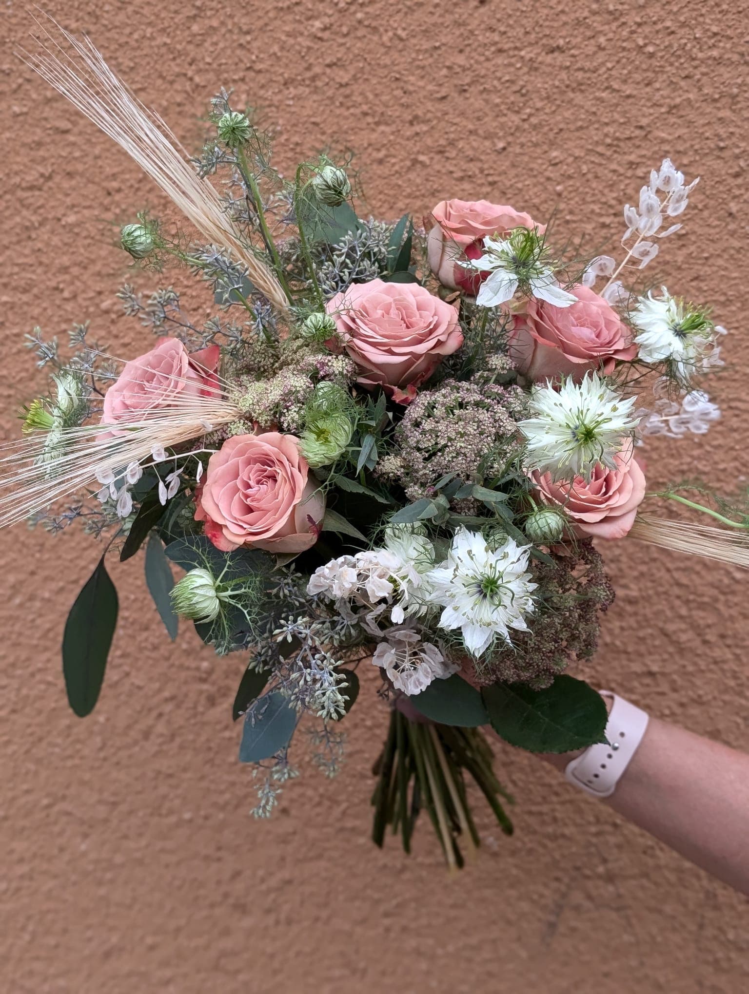 Bröllop puder arrangemang