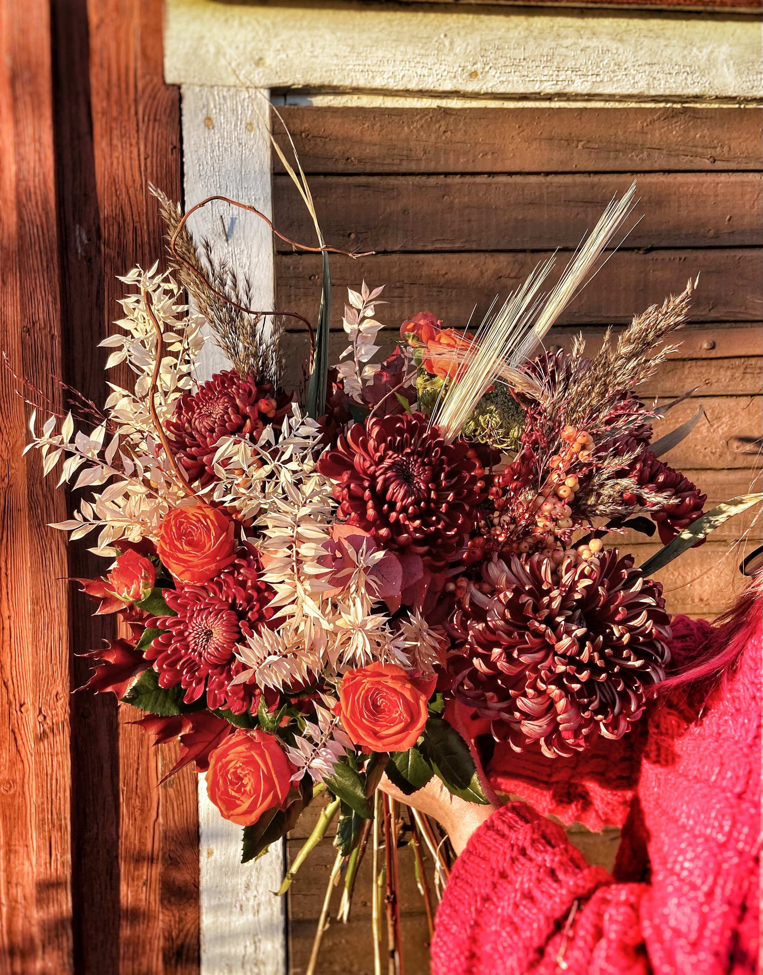 Blommor från studion