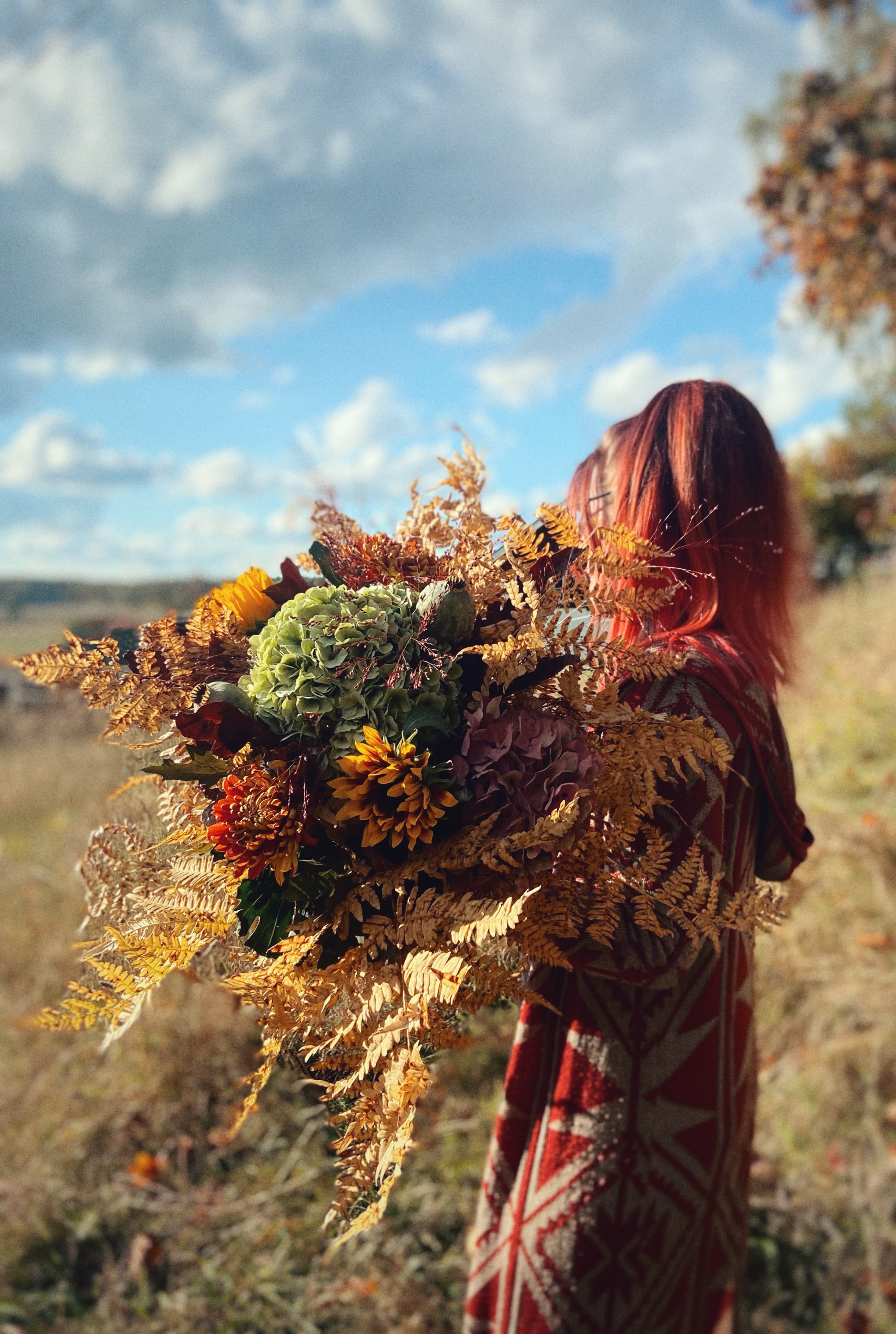 Blomsterarrangemang från studion